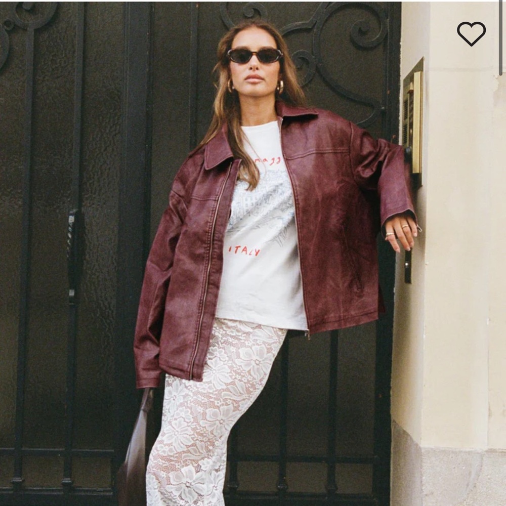 Burgundy princess polly jacket